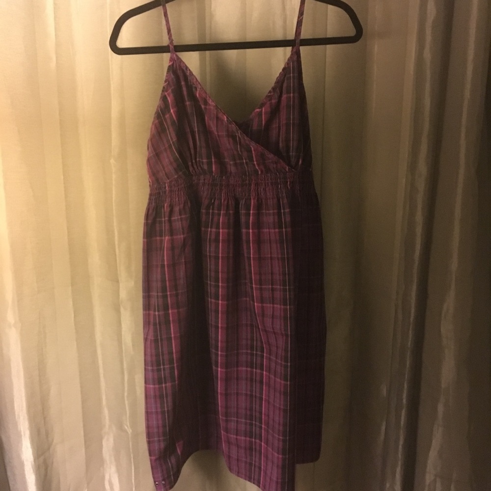 👗 Plaid Sun Dress